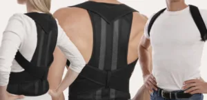 A selection of posture correctors used in physio and exercise physiology to improve alignment and support spinal health.