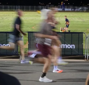 People running during exercise and returning to activity after an ankle sprain